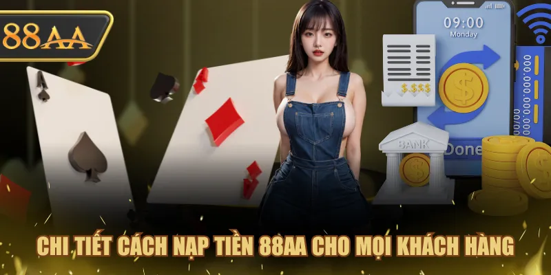 Nạp Tiền 88AA - Bí Quyết Giao Dịch An Toàn, Không Bị Lỗi 3 Chi tiết cách nạp tiền 88AA cho mọi khách hàng