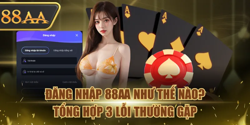 Đăng Nhập 88AA Như Thế Nào? Tổng Hợp 3 Lỗi Thường Gặp 1 Đăng nhập 88AA