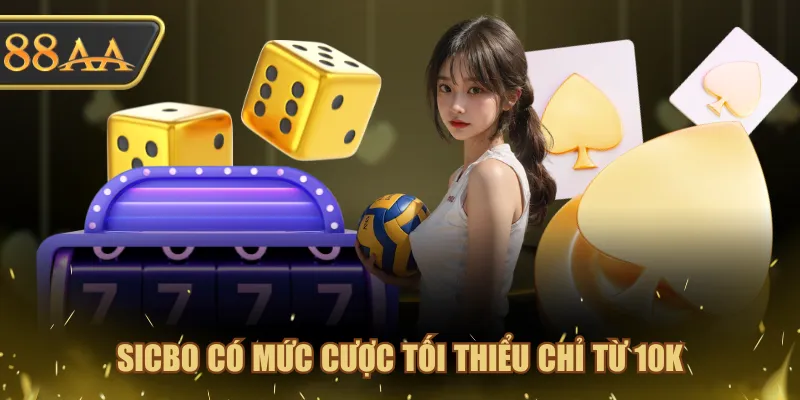 Sảnh Ae Sexy Hot Nhất Với 4 Siêu Phẩm Chơi Là Ăn Đậm 4 Sicbo có mức cược tối thiểu chỉ từ 10K