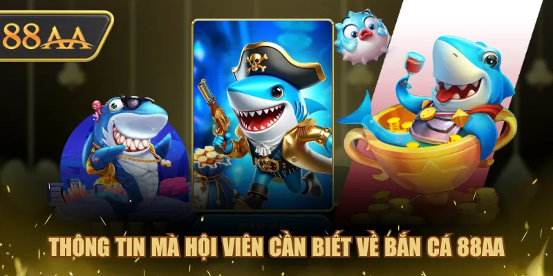 Thông tin mà hội viên cần biết về Bắn Cá 88AA